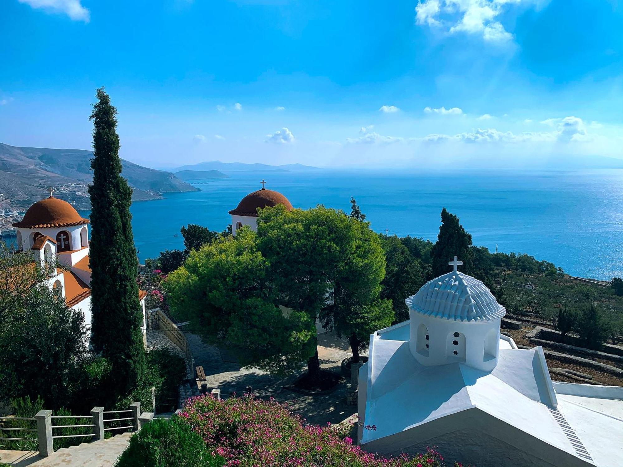 Pelagos Seafront Accommodation - George Myrties Luaran gambar